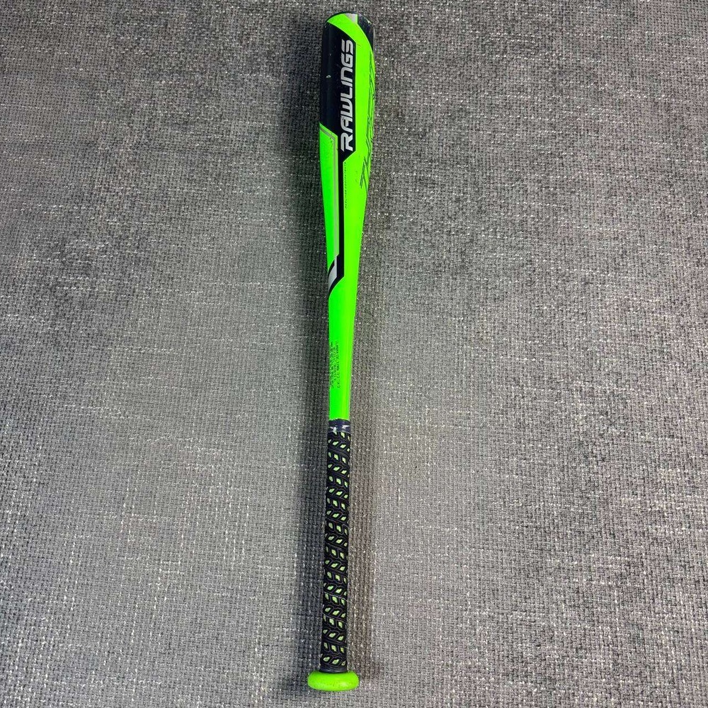 Rawlings Threat USA Baseball Bat Youth 29/17 -12 Neon Green Composite US9T12
